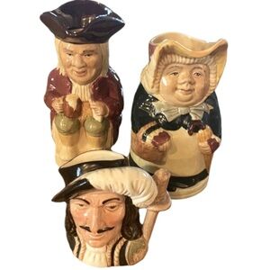 WOOD  & SONS ⭐️ collection Toby jugs